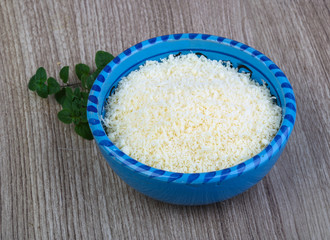Shredded parmesan