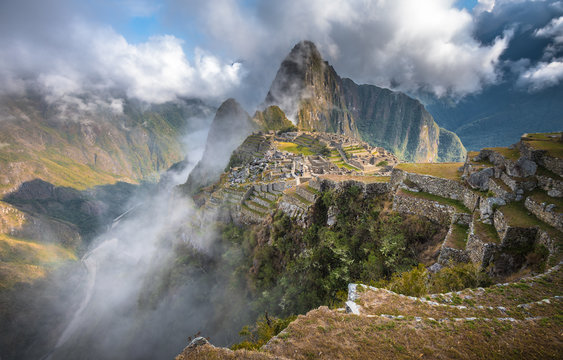 Machu Picchu, UNESCO World Heritage Site. One of the New Seven W