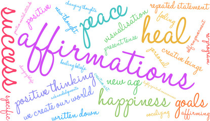 Affirmations Word Cloud
