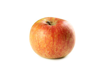 Red apple isolated on a white