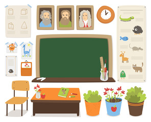 Back to school vector illustration.