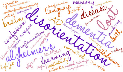 Disorientation Word Cloud