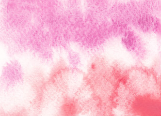 wet watercolor background in purple red tones