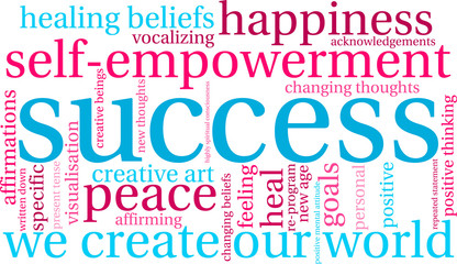 Success Word Cloud