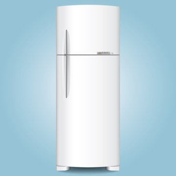 Object illustration, home appliance machine, fridge freezer