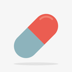Pill Icon in Vector