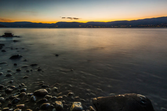 Sunset by the Shoreline