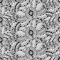 pattern with ethnic elements