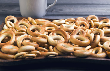 bagels drying of different sizes