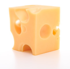 cheese isolated on white background cutout