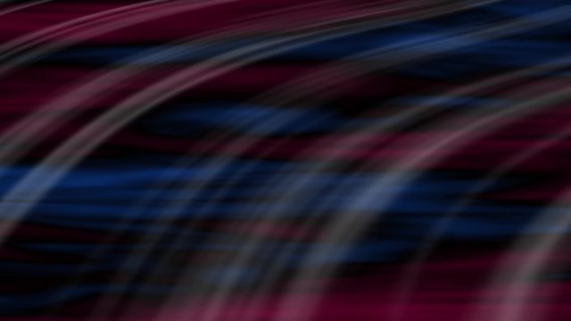 This perfectly seamless and very useful abstract motion loop features a pattern of flowing, streaking lines over a colorful abstract background of burgundy and blue.