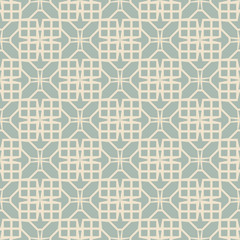Elegant antique background image of square cross geometry pattern.
