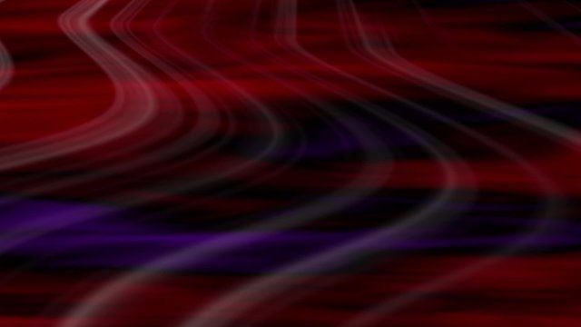 This perfectly seamless and very useful abstract motion loop features a pattern of flowing, streaking lines over a colorful abstract background of scarlet red and violet purple.