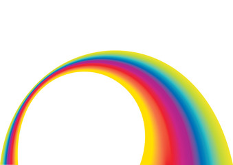 Rainbow template Background, vector illustration