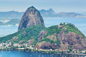Fotobehang Suikerbroodberg in Rio de Janeiro, Brazilië © R.M. Nunes