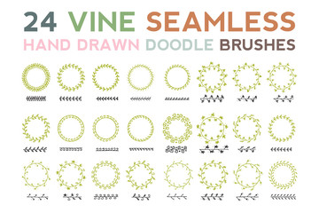 Vine Seamless Brush
