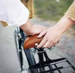 Obraz premium Couple Wife Husband Dating Relaxation Love Concept