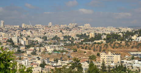 Fototapeta premium Jerusalem panoramic view
