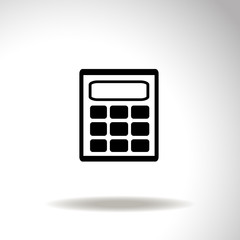 Calculator vector icon.