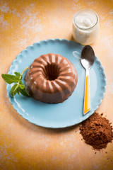 bavarese cacao, traditional dessert