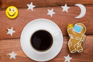 Creativity on the topic of outer space