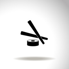 Sushi icon. Vector symbol
