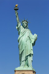 Fototapeta na wymiar New-York city, statue of liberty