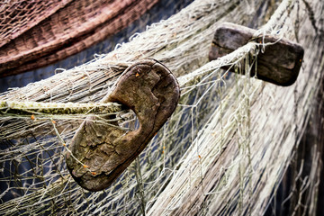 old fishing net