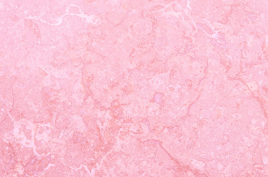 Closeup surface pink marble wall texture background