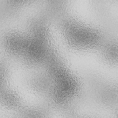 Luminous silver foil background (raster illustration). Shiny and bright metallic gray texture for abstract wallpapers, posters, cards, scrapbooking elements.