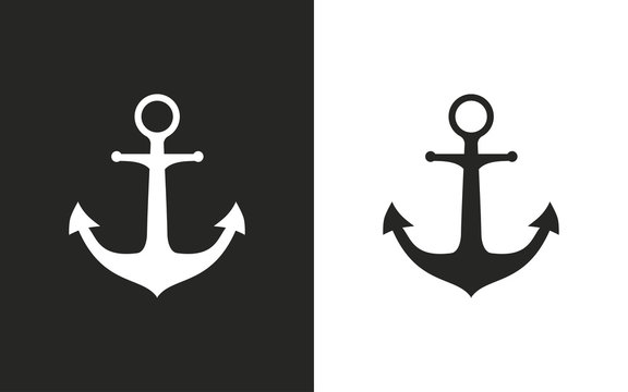 Anchor - vector icon.