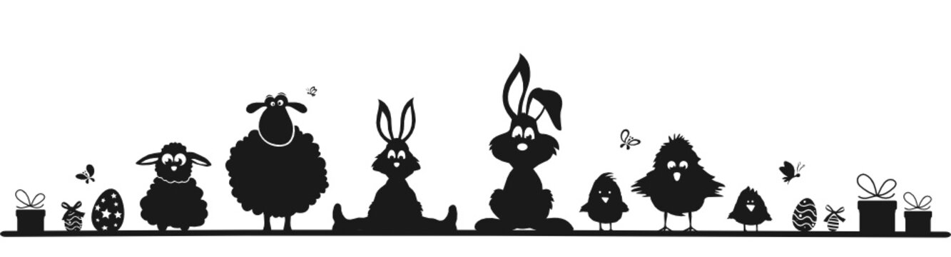 Ostern mit Figuren