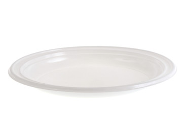 Assiette en plastique jetable