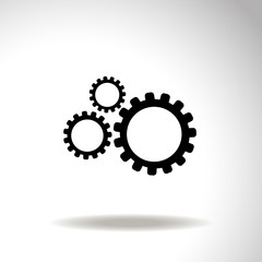 Settings icon vetor.