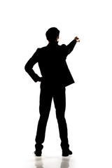 standing and writing