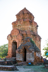 Tempel Pagoden von Poshanu Cham in Vietnam