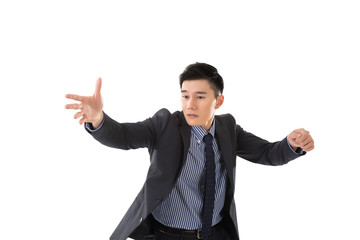 Business conductor man