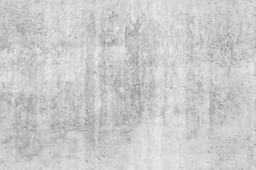 Deurstickers Gray concrete wall, seamless background texture © evannovostro