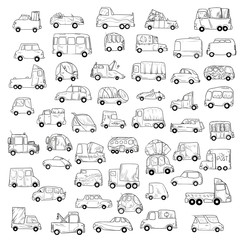 Set of different machines.