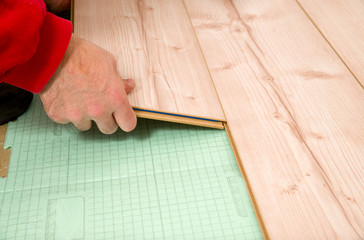 Laminat verlegen 