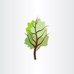 vector tree green design element