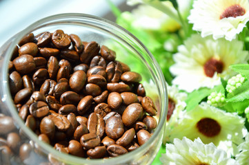 Fresh roasted coffee,coffee, background,