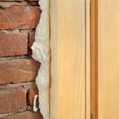 Polyurethane foam for door or window install