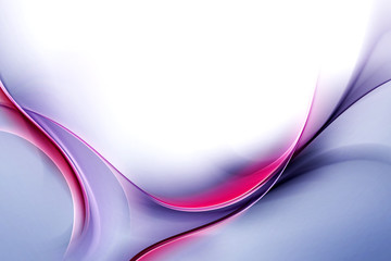 Awesome Abstract Blue Purple Wave Design