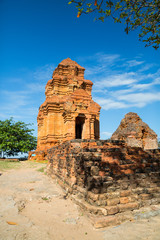 Tempel Pagoden von Poshanu Cham in Vietnam