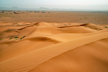 Sanddünen von Tinfou bei Zagora, Südmarokko