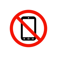 Prohibiting sign.