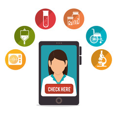 Medical healthcare graphic