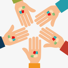 Medical healthcare graphic