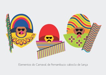 Caboclos de Lan&ccedil;a do Maracatu